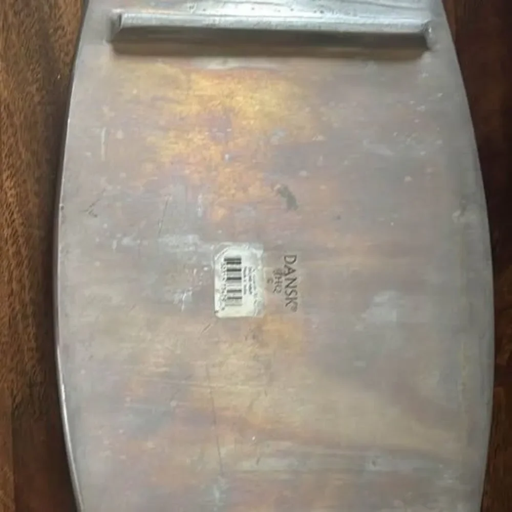 Dansk Silver Metal Serving Tray